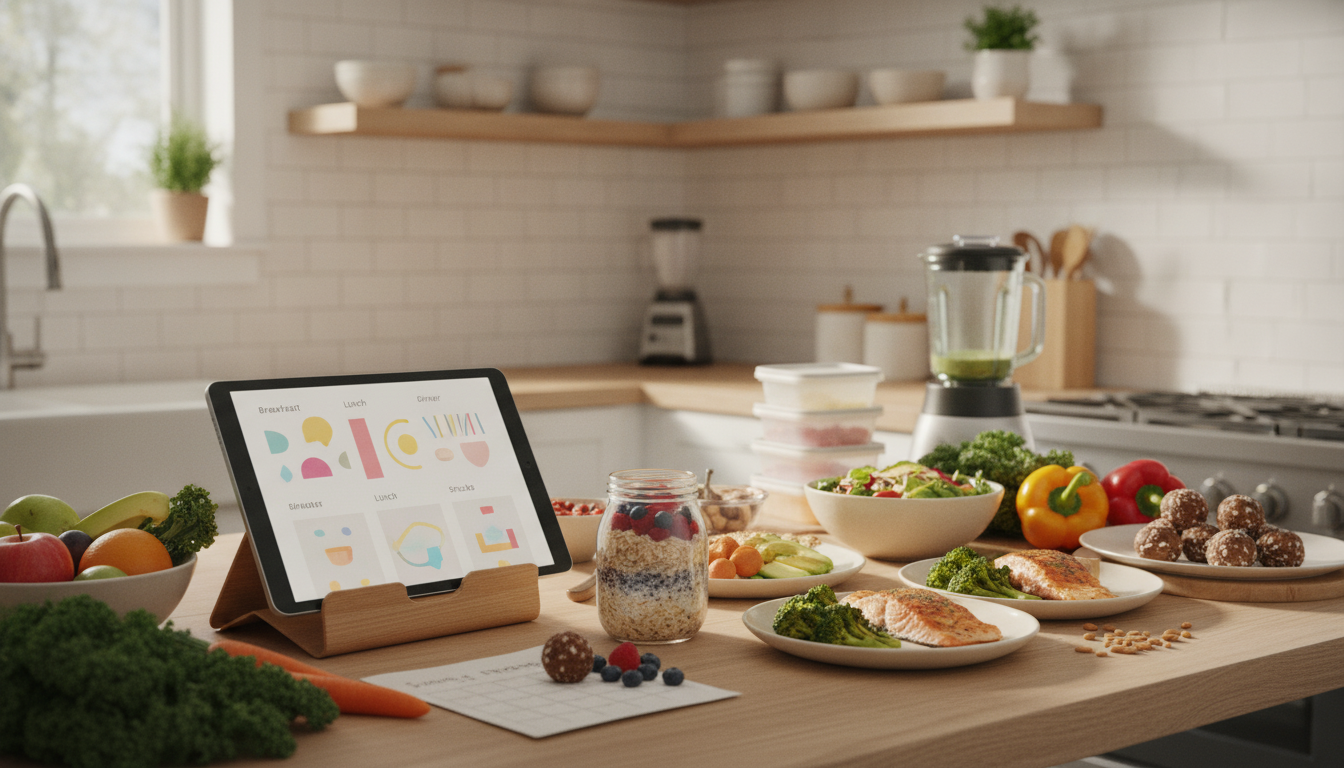 7-Day or 30-Day Healthy Meal Plan + Recipe eBook