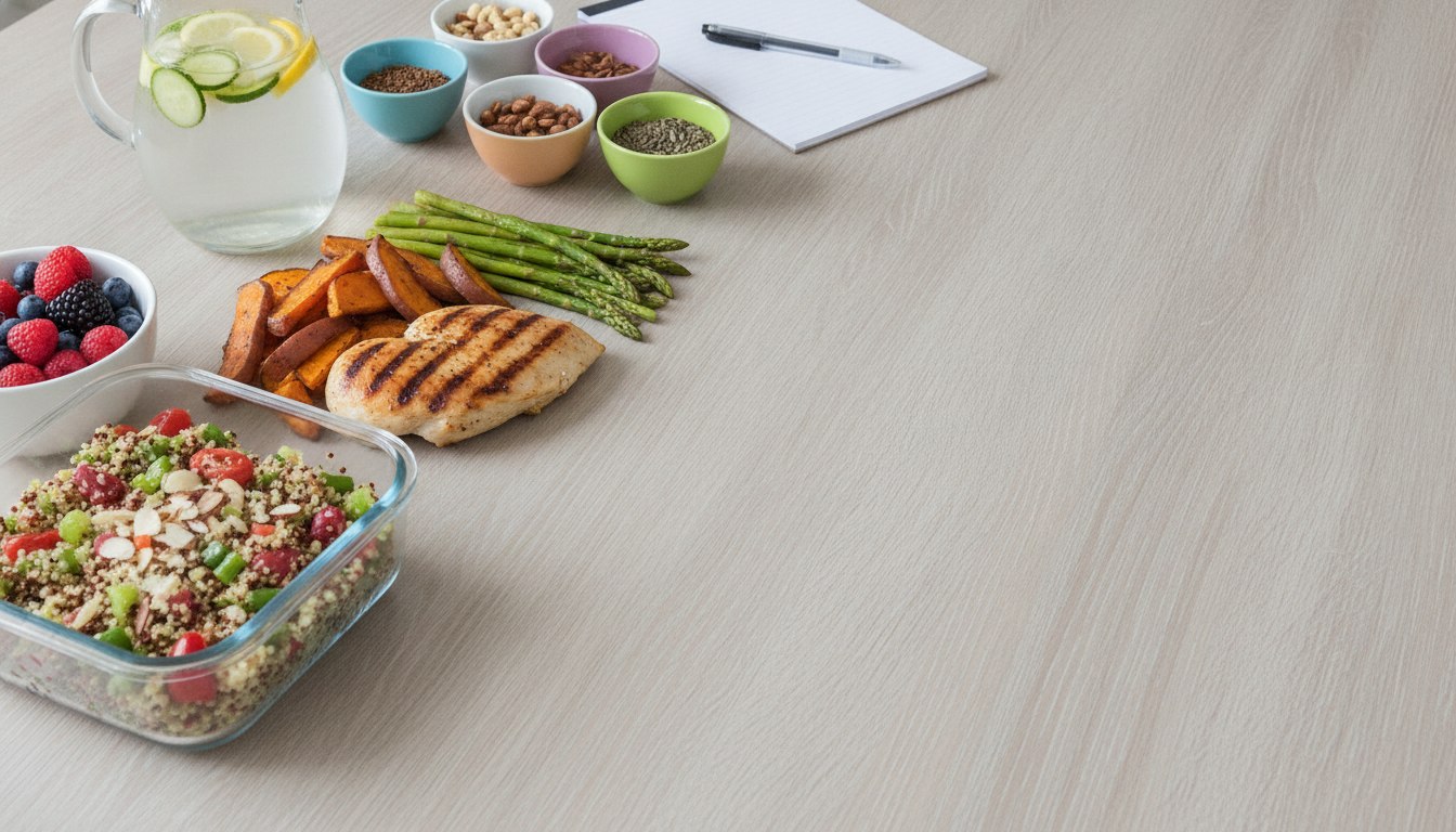10 Pounds in 30 Days: Simple Meal Plan Template