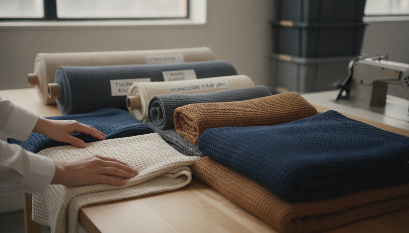 Waffle Knit Fabric Names: Thermal, Honeycomb & More